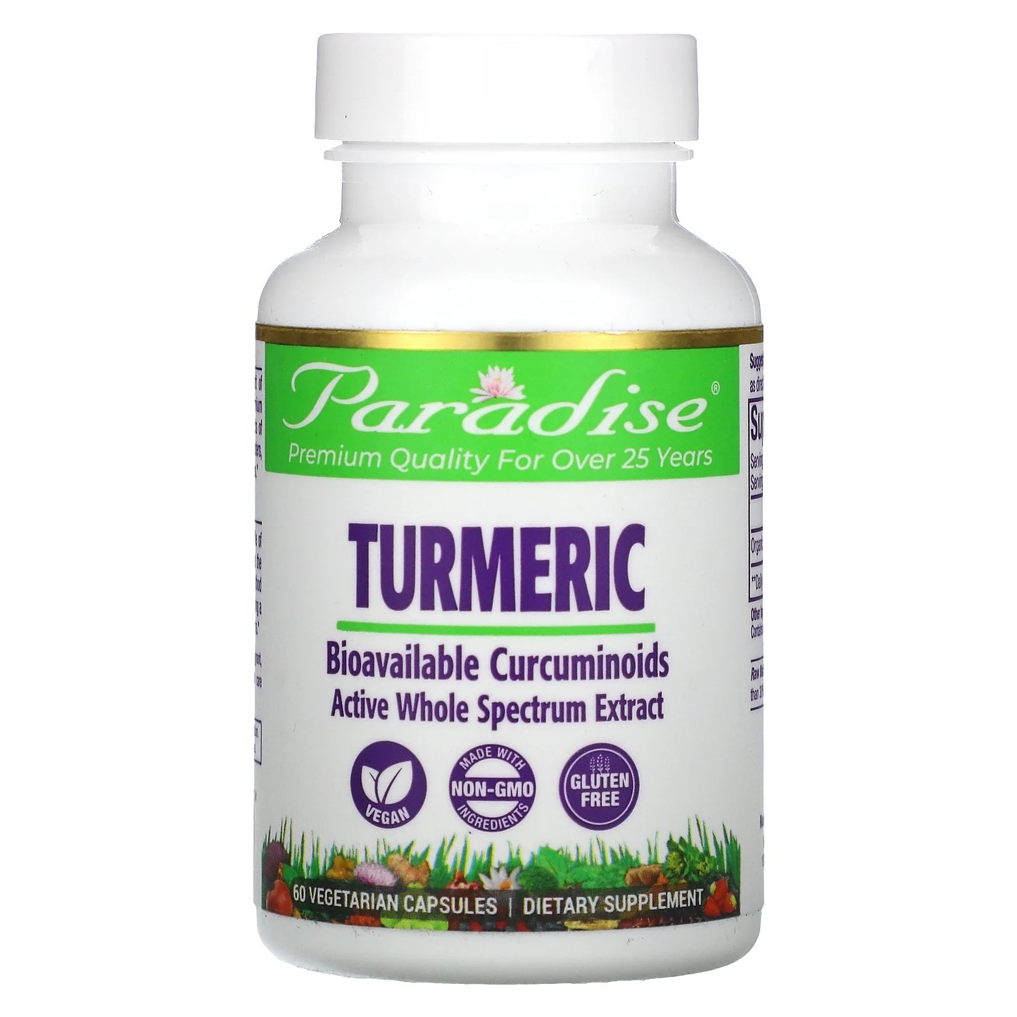 Turmeric 60 Vegetarian Capsules