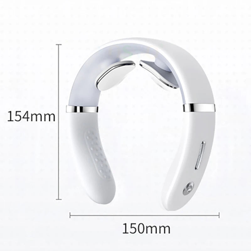 Cervical Massager Protable Mini Neck Shoulder Massager Deep Massage with Adjustable Neck Massager for Neck Relaxation