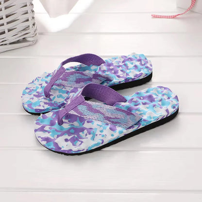 Summer Slippers Women Casual Massage Durable Flip Flops Beach Sandals Unisex Flat Shoes Lady Room Slippers Footwear 2024