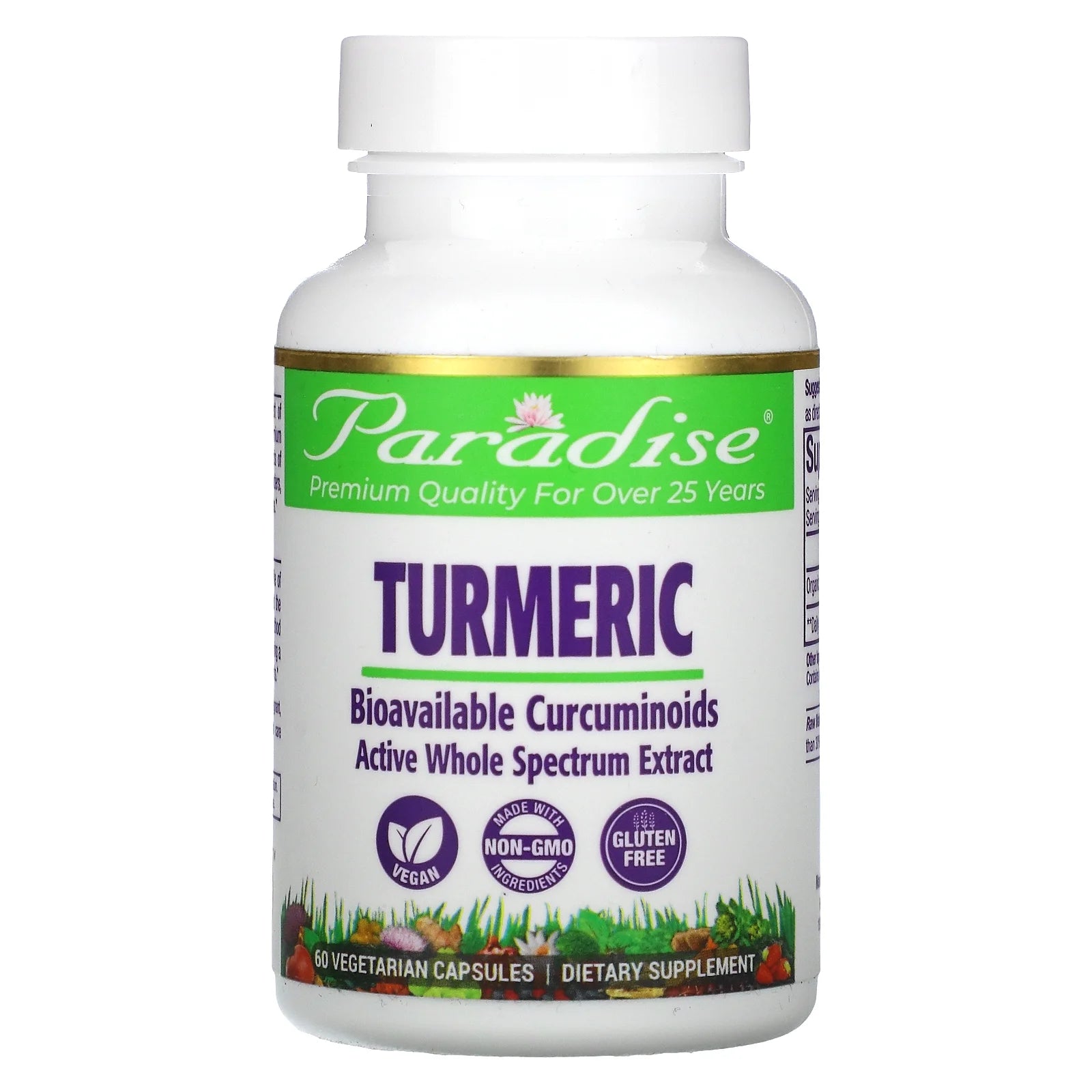 Turmeric 60 Vegetarian Capsules