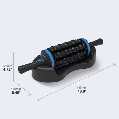 Rolling Impact Massager Muscle Relaxation Massage Roller Cordless Deep Tissue And Muscle Recovery Pain Relief For Post Exercise