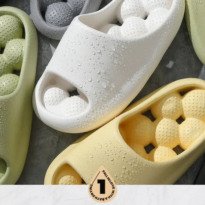 Woman Summer Massage Slipper Cloud Eva Female Male Sandals Leaking Men Flip Flops Beach Slides Home Casual House Shoes Flat