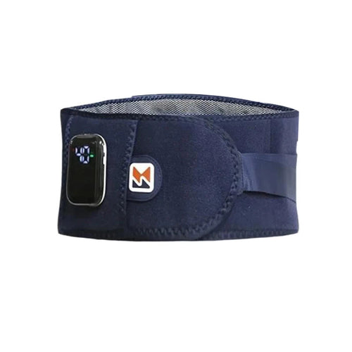 Wireless Heating Vibration Massage Belt Steel Plate Support Lumbar