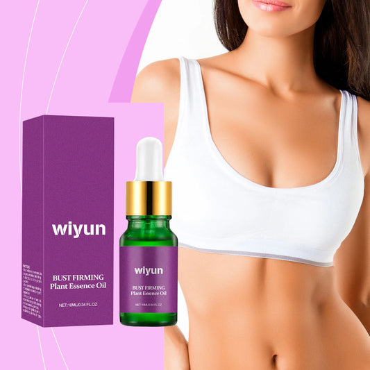 Bust Firming Plant Essence Oil, Chest Care Massage Oil, Moisturizing Enhancing Beauty, Improve the Elasticity of Skin