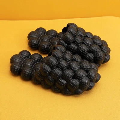 Women's Sandals Summer 2025 Trend Bubble Shoes Slippers Massage Personalized Anti-slip Feeling Stuttering Couple Female Woman