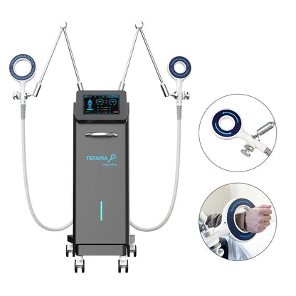 6 Tesla Physio Magneto Equipment Health Gadgets EMTT Machine For Joint Disease Pain Therapy And Sport Injury With Water Cooling