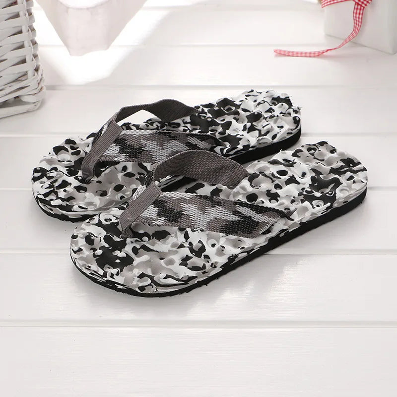 Summer Slippers Women Casual Massage Durable Flip Flops Beach Sandals Unisex Flat Shoes Lady Room Slippers Footwear 2024